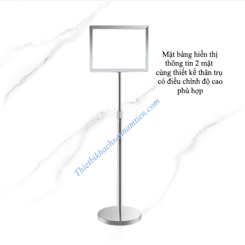 Bảng Thông Báo, Bảng Thông Tin 2 Mặt A4 Tăng Giảm Chiều Cao NT0107063