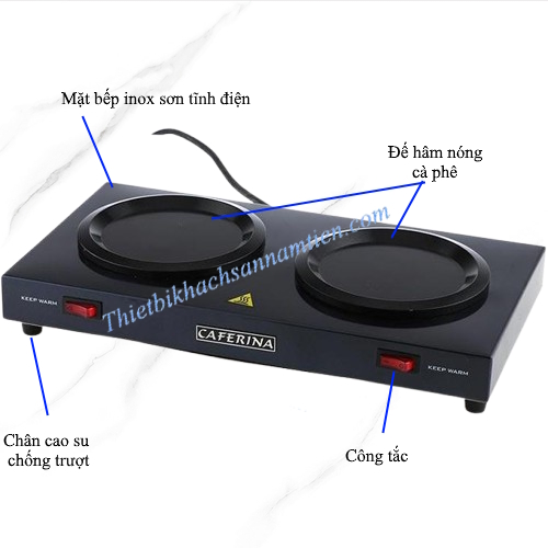 bếp hâm cà phê caferina NT0313001