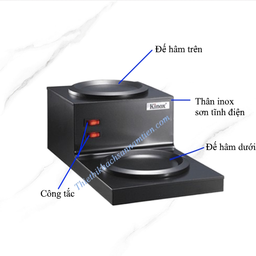 Bếp Hâm Cà Phê Kinox 2 Họng NT0313023