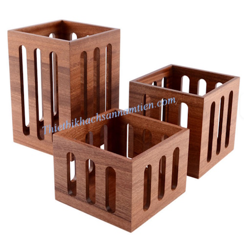Chân Đế Gỗ Trưng Bày Thức Ăn NT0309184