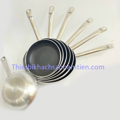 Chảo Chiên Inox Chống Dính Đáy 2 Lớp Bếp Từ