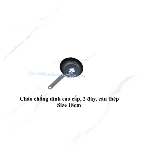 Chảo Chống Dính Cán Thép Size Ø180 x H40mm