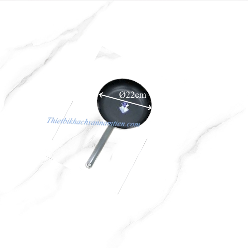 Chảo Chống Dính 2 Đáy Cán Thép Size Ø220 x H45mm
