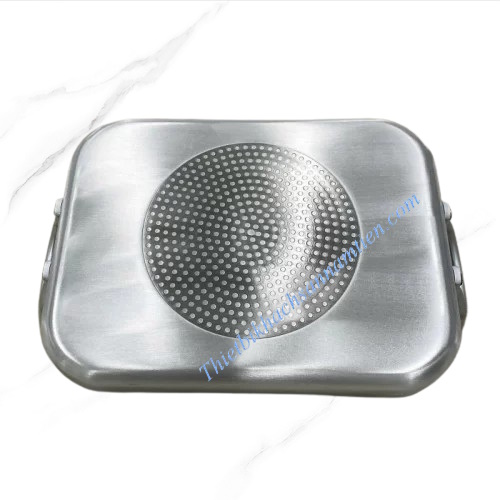 Chảo Chống Dính Chữ Nhật 2 Quai Cầm Trung NT0703058 (400x300mm)