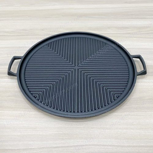 Chảo Gang Tròn BBQ Đủ Size 25cm, 29cm,33cm