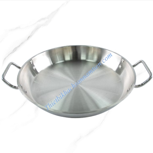 Chảo Inox 3 Đáy 2 Quai Size 60cm NT0703036