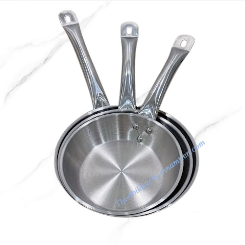 Chảo Inox 3 Đáy Cao Cấp Size 26cm NT0703064