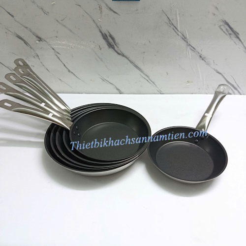 Chảo Inox 3 Đáy Chống Dính Size 20cm x 4cm NT0703069