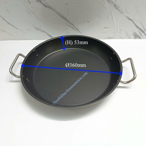 Chảo Inox Chống Dính 2 Quai Size 36cm NT0703027