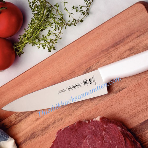 Dao Bếp Tramontina Brazil 30cm Cán Trắng NT0704067