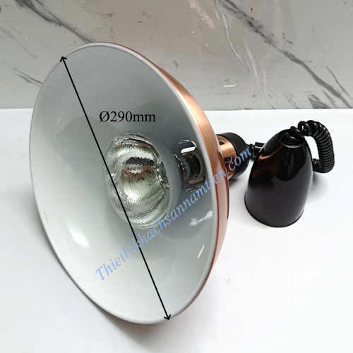 Đèn Hâm Nóng Thức Ăn Dây Treo Inox Mạ Hồng NT0303036