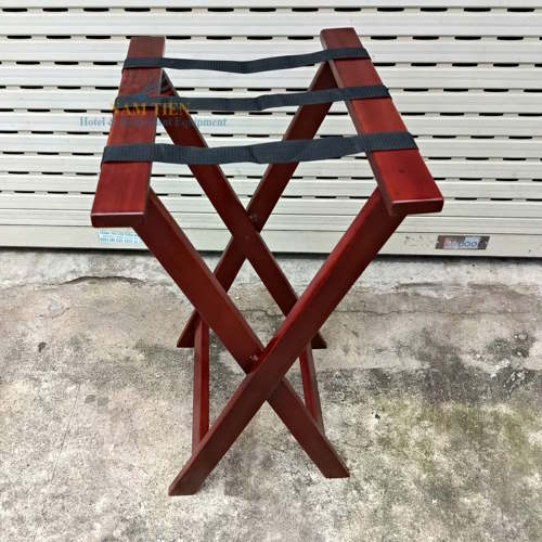 Giá Đỡ Khay Phục Vụ Bar Bằng Gỗ 3 Dây NT0604005