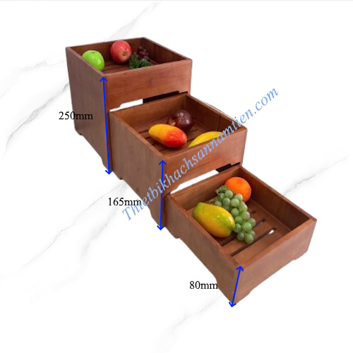 Giá Kệ Buffet 3 Tầng Gỗ Tự Nhiên Cao Cấp NT0309162