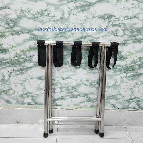 Kệ để hành lý khách sạn inox đẹp