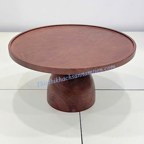 Kệ Gỗ Tròn Trưng Bày Thức Ăn NT0909185