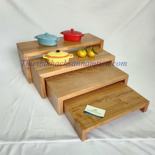 kệ trang trí buffet bằng gỗ NT0309027