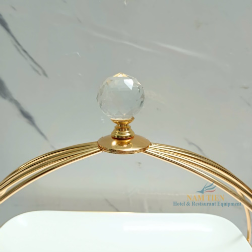 Khay Kệ Bánh Chữ Nhật 3 Tầng Dĩa Sứ NT0309136