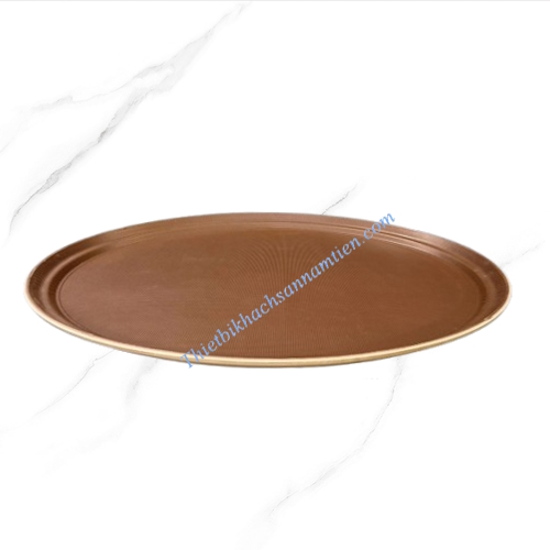Khay Chống Trượt Sợi Thủy Tinh Oval 56x68cm NT0603019