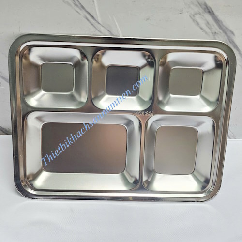 Khay Cơm Inox 304 5 Ngăn NTKC009