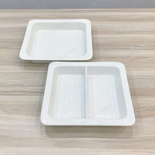 Khay GN Sứ 2/3 2 Ngăn NT0316007