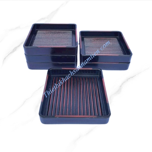 Khay Thịt Vuông, Khay Sashimi, Sushi Nhật ABS Lớn NT0318010