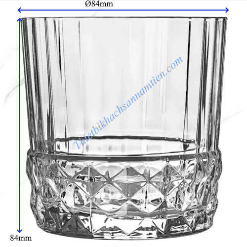 Ly Thủy Tinh Bormioli Rocco America 20s 30CL Màu Trắng 122138BAU