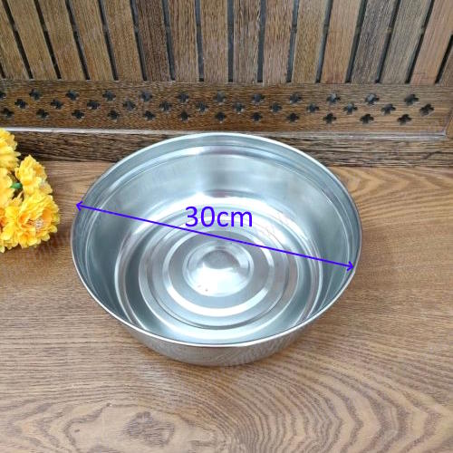 Nắp ĐậyThức Ăn Inox Có Tay Cầm Size 30Cm NT0311011