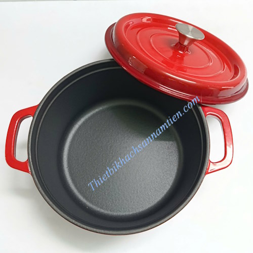 Nồi Gang Đỏ Đúc Chống Dính, Nồi Gang Đúc Nguyên Khối