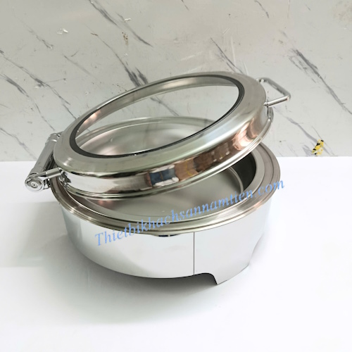 Nồi Hâm Buffet Điện Tròn Nắp Kính NT0301153