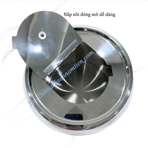 Nồi Hâm Soup Điện Trắng, Nồi Hâm Soup Khô Cao Cấp NT0315021