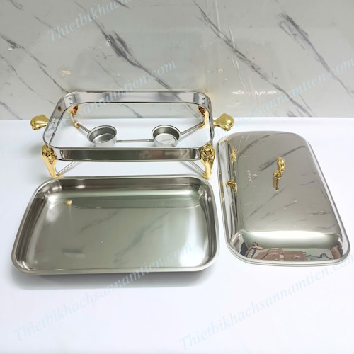 Nồi Hấp Cá Inox, Khay Hấp Cầy, Cá, Thịt, Hâm Buffet