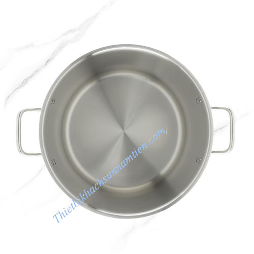 Nồi Inox 2 Đáy Thân Thấp 11 Lít 2 Quai NT0702036 (Ø280xH180mm)