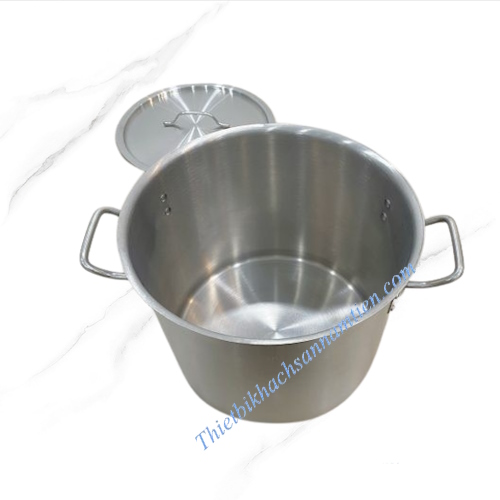 Nồi Inox 2 Đáy Thân Thấp 11 Lít 2 Quai NT0702036 (Ø280xH180mm)