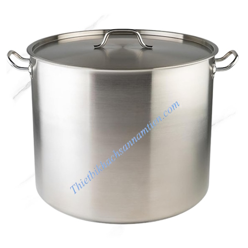 Nồi Inox 2 Đáy Thân Thấp 44 Lít 2 Quai NT0702042 (Ø450xH280mm)