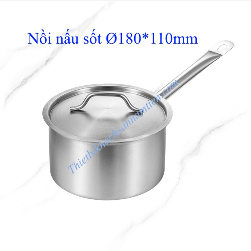 Nồi Nấu Sốt 3 Đáy Cao Size 180xH110mm NT0702045