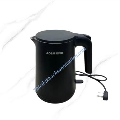 Ấm Đun Nước Siêu Tốc, Bình Nấu Nước Sôi Màu Đen