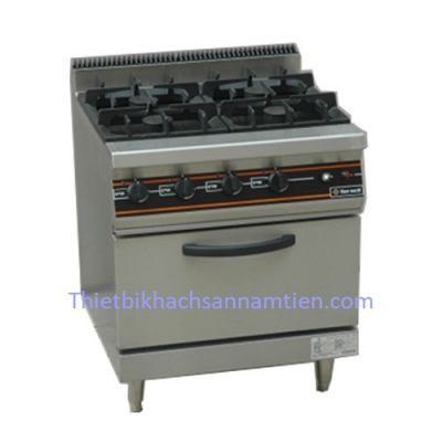 Bếp Âu 4 Họng Có Hộc Chứa ZH-TA-4A