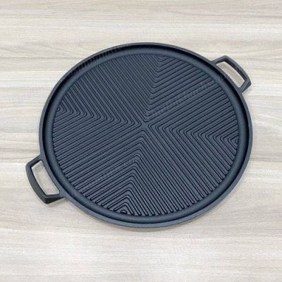 Chảo Gang Tròn BBQ Đủ Size 25cm, 29cm,33cm