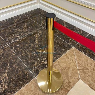 Cột Chắn Inox Dây Kéo Căng (Inox Vàng Dây 2m) NT0108041
