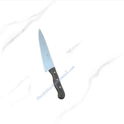 Dao Bếp Inox Cán Gỗ Cao Cấp 10