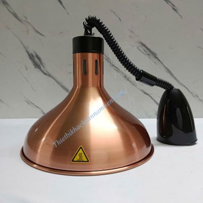Đèn Hâm Nóng Thức Ăn Dây Treo Inox Mạ Hồng NT0303036