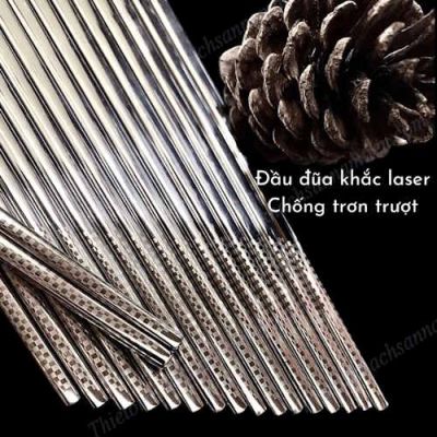 Đũa Inox 304, Đũa Ăn Inox Nhà Hàng Cao Cấp NT0415010