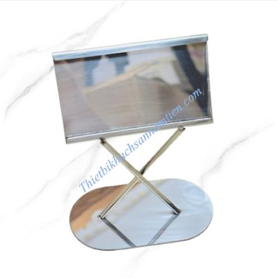 Giá Inox Để Thực Đơn, Menu Buffet NT0307014