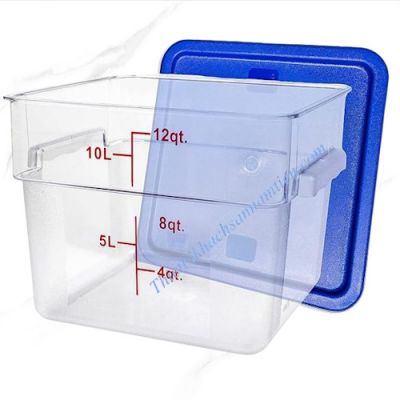 Hộp Nhựa PC Lưu Trữ Thực Phẩm Cao Cấp 12L