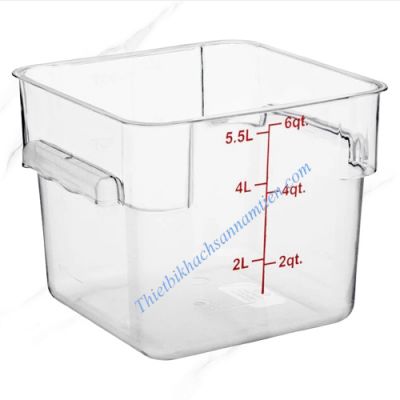 Hộp Nhựa PC Lưu Trữ Thực Phẩm Cao Cấp 6L