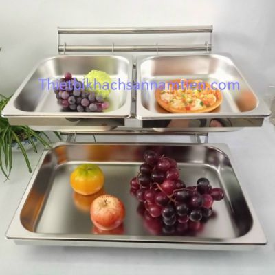 Kệ Trưng Bày 2 Tầng Inox NT0309040