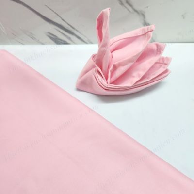 Napkin - Khăn Ăn Nhà Hàng Màu Hồng NT0414019