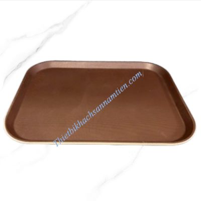 Khay Chống Trượt Sợi Thủy Tinh Chữ Nhật 45x65cm NT0603014