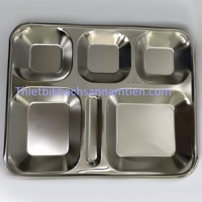 Khay Đựng Cơm Inox 304 NTKC008