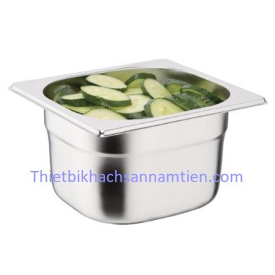 Khay Inox GN 1/6 Đựng Topping NT0308005